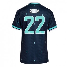 Tyskland David Raum #22 Borta Kläder Dam VM 2026 Kortärmad